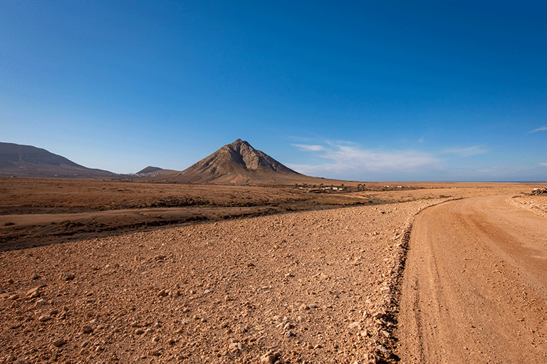 Fuerteventura. Pouční krajina.